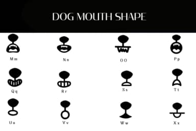 Dog Mouth Shape by Heartcraft Atelier — Dingbats Font — thumbnail 3