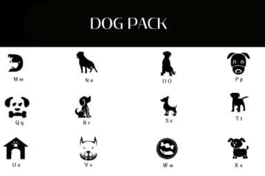 Dog Pack by Heartcraft Atelier — Dingbats Font — thumbnail 3