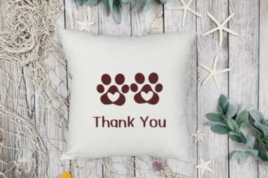 Dog Paw Doodle by Ketsarin — Dingbats Font — thumbnail 7