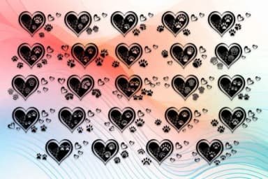 Dog Paws Love by MOMAT THIRTYONE — Dingbats Font — thumbnail 2