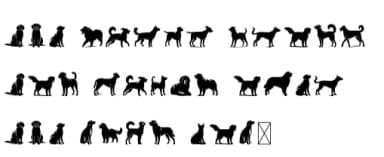 Doggie by CraftedType Studio — Dingbats Font — thumbnail 5