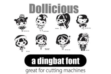 Dollicious Font by Illustration Ink — Dingbats Font — thumbnail 2