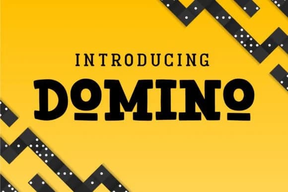 Domino by Fox7 — Slab Serif Font
