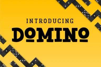 Domino by Fox7 — Slab Serif Font — thumbnail 1