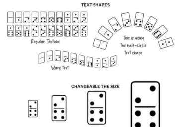 Domino Doodle by digitalplannerland — Dingbats Font — thumbnail 4