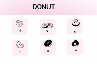 Donut by Ketsarin — Dingbats Font — thumbnail 4