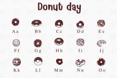 Donut Day by Sontaya — Dingbats Font — thumbnail 2