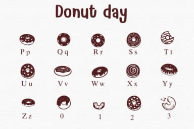 Donut Day by Sontaya — Dingbats Font — thumbnail 3