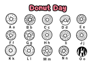 Donut Day by Nun Sukhwan — Dingbats Font — thumbnail 2