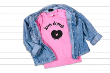 Donuts Heart by Nongyao — Dingbats Font — thumbnail 6