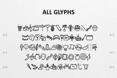 Doodle by CrafterFonts — Dingbats Font — thumbnail 2