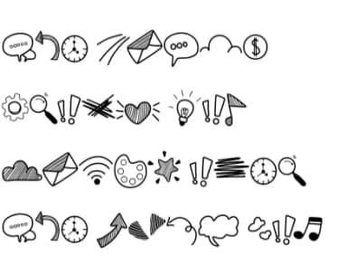 Doodle by Sirinart — Dingbats Font — thumbnail 8