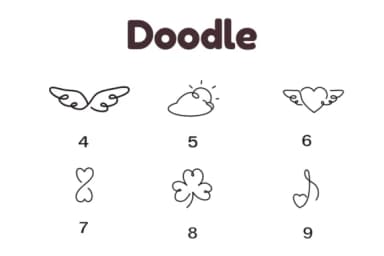 Doodle by Nun Sukhwan — Dingbats Font — thumbnail 4