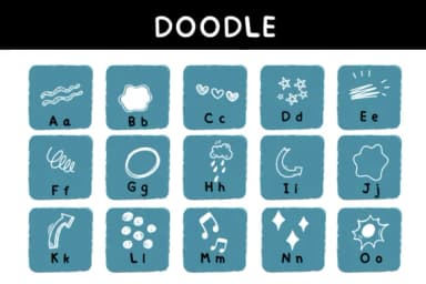 Doodle by Bee piyanuch — Dingbats Font — thumbnail 2