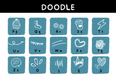 Doodle by Bee piyanuch — Dingbats Font — thumbnail 3