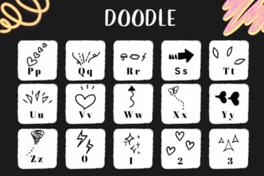 Doodle by CHANOK — Dingbats Font — thumbnail 3