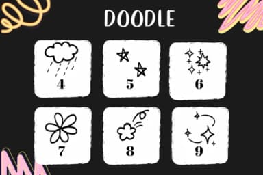 Doodle by CHANOK — Dingbats Font — thumbnail 4