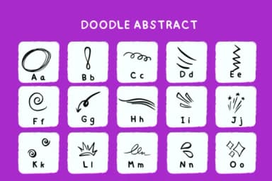 Doodle Abstract by Bee piyanuch — Dingbats Font — thumbnail 2