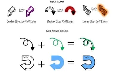 Doodle Arrows by digitalplannerland — Dingbats Font — thumbnail 4