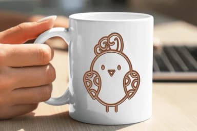 Doodle Bird by Chonada — Dingbats Font — thumbnail 6