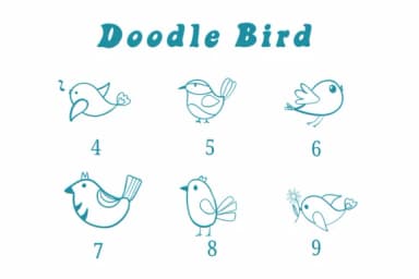 Doodle Bird by Suphitchaya — Dingbats Font — thumbnail 4