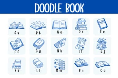 Doodle Book by Bee piyanuch — Dingbats Font — thumbnail 2