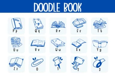Doodle Book by Bee piyanuch — Dingbats Font — thumbnail 3