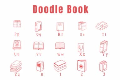 Doodle Book by Suphitchaya — Dingbats Font — thumbnail 3