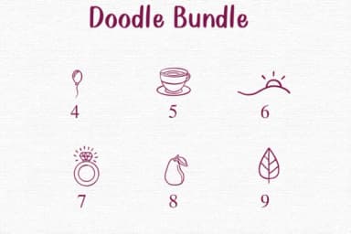 Doodle Bundle by Nongyao — Dingbats Font — thumbnail 4