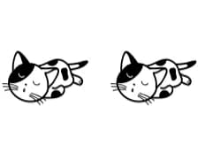 Doodle Cat by Nun Sukhwan — Dingbats Font — thumbnail 8