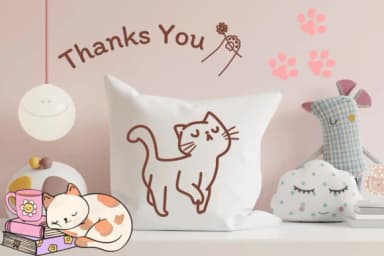 Doodle Cat by CHANOK — Dingbats Font — thumbnail 7