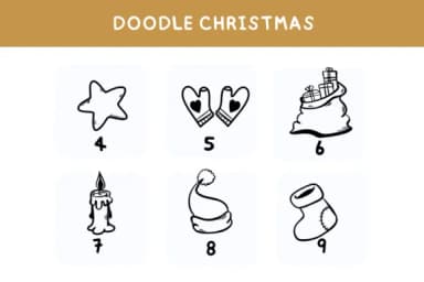 Doodle Christmas by Bee piyanuch — Dingbats Font — thumbnail 4