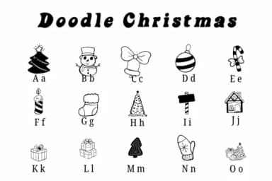 Doodle Christmas by Suphitchaya — Dingbats Font — thumbnail 2