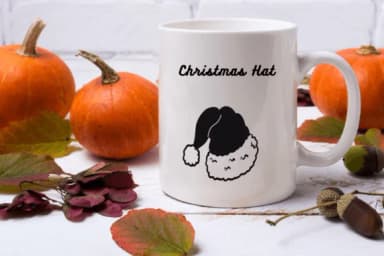 Doodle Christmas Hat by Suphitchaya — Dingbats Font — thumbnail 8