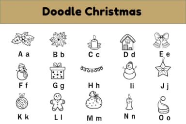 Doodle Christmas by Kedner Kreations — Dingbats Font — thumbnail 2