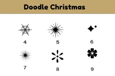 Doodle Christmas by Kedner Kreations — Dingbats Font — thumbnail 4