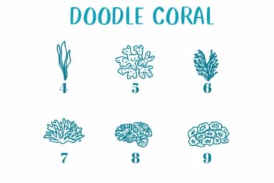 Doodle Coral by CHANOK — Dingbats Font — thumbnail 4