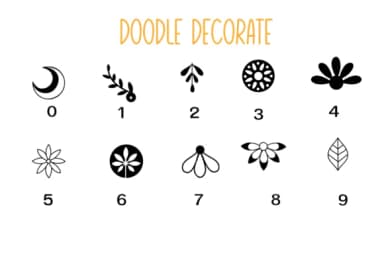 Doodle Decorate by Nun Sukhwan — Dingbats Font — thumbnail 4
