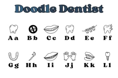 Doodle Dentist by Chonada — Dingbats Font — thumbnail 2