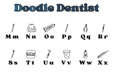 Doodle Dentist by Chonada — Dingbats Font — thumbnail 3