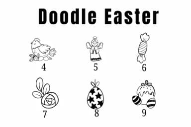Doodle Easter by Suphitchaya — Dingbats Font — thumbnail 4