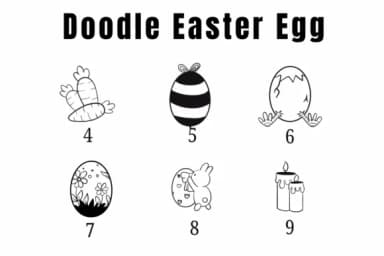 Doodle Easter Egg by Suphitchaya — Dingbats Font — thumbnail 4
