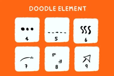 Doodle Element by Bee piyanuch — Dingbats Font — thumbnail 4