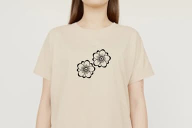 Doodle Flowers by Nun Sukhwan — Dingbats Font — thumbnail 6