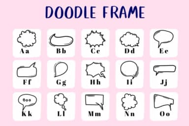 Doodle Frame by CHANOK — Dingbats Font — thumbnail 2