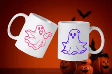 Doodle Ghost by CHANOK — Dingbats Font — thumbnail 5