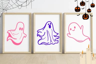 Doodle Ghost by CHANOK — Dingbats Font — thumbnail 7