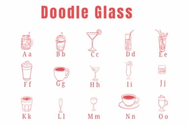 Doodle Glass by Suphitchaya — Dingbats Font — thumbnail 2