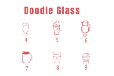 Doodle Glass by Suphitchaya — Dingbats Font — thumbnail 4