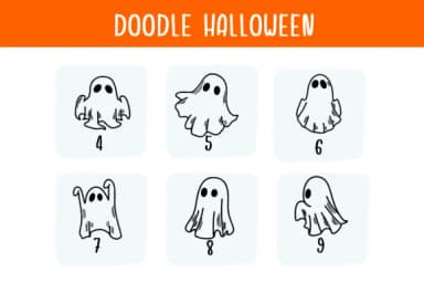 Doodle Halloween by Bee piyanuch — Dingbats Font — thumbnail 4